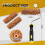 Paint Roller Kit 3 Pcs Texture Sponge Paint Rollers 6 Inch Texture Pattern Roller Brush Tool with Roller Frame 5