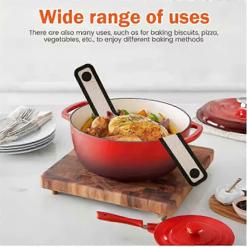 2Pcs Silicone Bread Mat Long Handle High Temperature Resistance Baking Bread Sling Sourdough Baking Mats Kitchen Tool 2