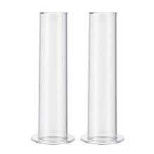 Vertical Tower Headband Holder for Display Use 4Pcs Transparent Stands