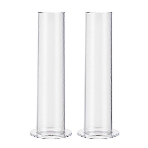 Vertical Tower Headband Holder for Display Use 4Pcs Transparent Stands