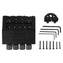 1 Set 4 String Headless Bass Guitar Bridge System Electric Bass Part