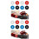 Guitar Strap Locks Premium Strap Blocks for Secure Locking 16Pcs Assorted Color 5