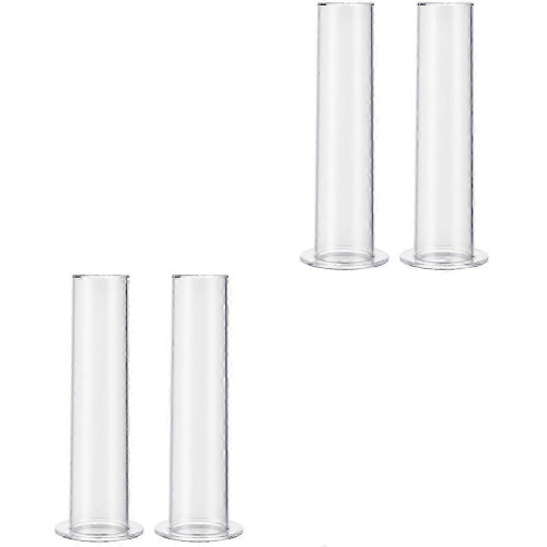 Vertical Tower Headband Holder for Display Use 4Pcs Transparent Stands 1