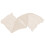 Bohemian Style Table Runner for Decor 2Pcs Beige Decorative Tablecloth Ornament 3