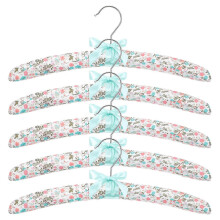 Padded Clothes Hangers Anti-Skid Suit Hangers for Clothes 5Pcs Set
