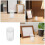 Plastic Storage Container Jars for Refillable Travel Storage 50Pcs 2
