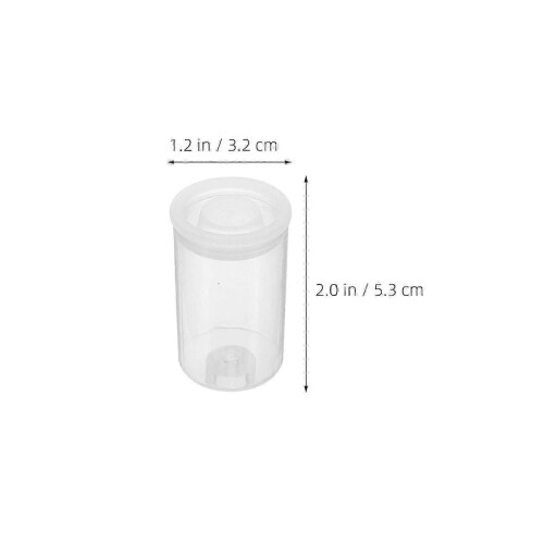 Plastic Storage Container Jars for Refillable Travel Storage 50Pcs 2