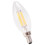 E12 4W Candle Flame Filament LED Light Bulb Lamp 10*3.5cm 5