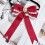(RedBackStrap)Cravatta bambina fiocco pizzo con abbellimenti perle per accessori moda inverno 1