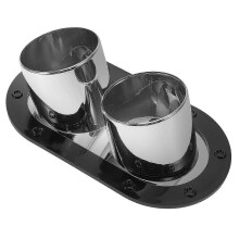 Automotive Bumper Decor Fake Exhaust Tube for Anti-Collision