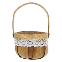 Multipurpose Handheld Halloween Candy Basket For Family Gatherings Khaki 1Pcs