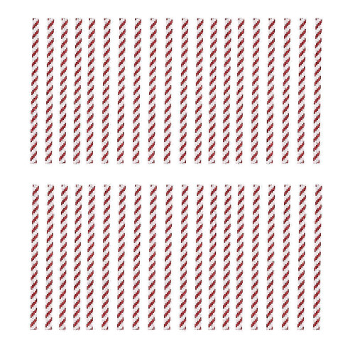 1400Pcs Red Bread Bag Ties Stripe Closure Ties for Packing Baking Use