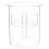 Glass Tea Infuser Tea Making Accessories for Steeping 1Set Transparent 1