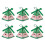 Candy Box Christmas Gift Boxes for Party Use 30Pcs Green Elk Decorative Packaging 1