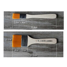 Brushes For Painting Artist Paint Wooden Oil Painting Set Watercolor Supplies Multi Sizes 1Pcs Each Size 12Pcs
