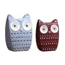 Ceramic Owl Statue for Decoration 2Pcs Decorative Owl Figurines
