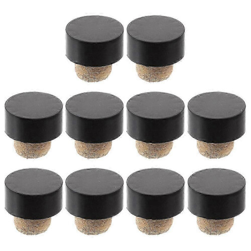 T-Shaped Wooden Plugs for Red 10Pcs Assorted Color
