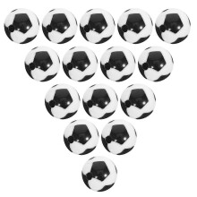 Football Accessories Acrylic Soccer Beads for Craft 60Pcs Sports Charm Beads