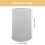 Hanging Light Lampshade Simple Design Cloth Material For Living Room 42X32CM Light Diffusion 1Set 3