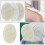 Exfoliating Loofah Scrubber for Body Bath Safe Comfortable Durable with Elastic Strap White 2