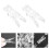 Christmas Lamp String Clamp for Hanging Photos 100Pcs Transparent Plastic Clip 4