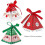 Candy Box Christmas Gift Boxes for Party Use 30Pcs Green Elk Decorative Packaging 3