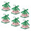 Candy Box Christmas Gift Boxes for Party Use 30Pcs Green Elk Decorative Packaging 5