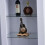 160cm Tall Display Cabinet Sideboard Cupboard High Gloss Doors w/ LED Lights UK 5