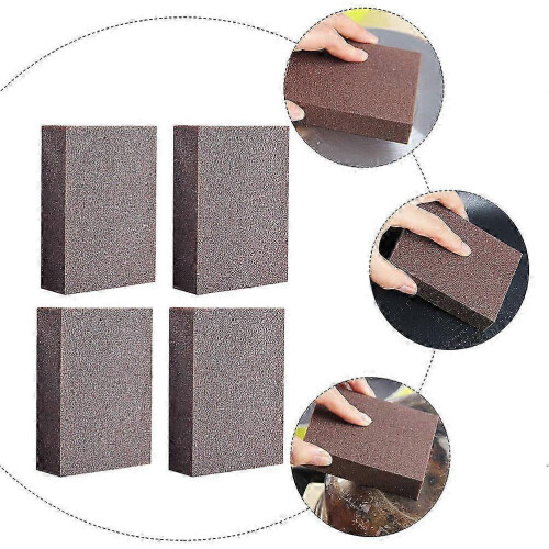Powerful Pot Cleaning Tools with Emery Sponges for Rust Removal 10Pcs 1