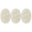 Exfoliating Loofah Scrubber for Body Bath Safe Comfortable Durable with Elastic Strap White 4