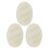 Exfoliating Loofah Scrubber for Body Bath Safe Comfortable Durable with Elastic Strap White 5