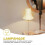 Frosted Glass Lamp Shade for Home Use Protective Lamp Shell 5