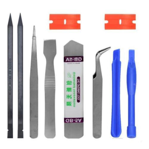 10 In1 Mobile Repair Opening Tools Pry Screwdriver Kit Set For Phone Cell 1