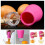 (Rose Red)Kitchen Silicone Egg Separator Suction Function Home Cooking Supplies Baking 6