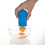 (Rose Red)Kitchen Silicone Egg Separator Suction Function Home Cooking Supplies Baking 7