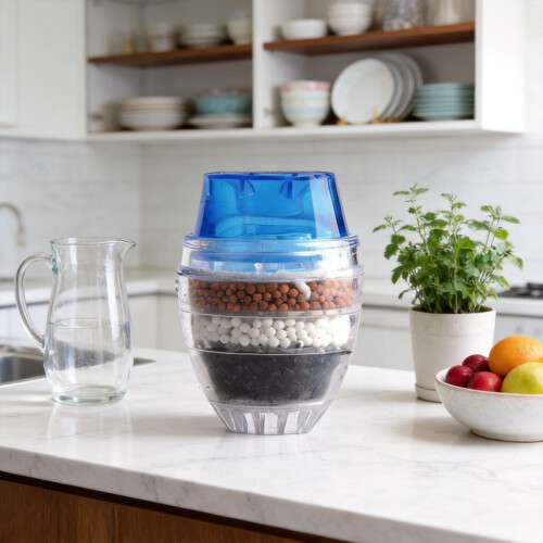 Faucet Water Filter Tap Water Purifier Multi Layer Filter Kitchen Water Nozzle 2