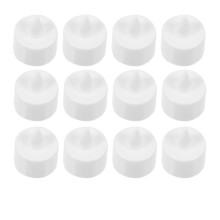 Round Shaped Electronic Candle Light for Decor 24Pcs Lamps