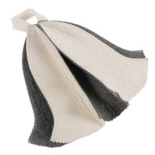 Sauna Hair Protecting Hat, Felt Sauna Cap for Women & Men, Reusable Steam Bath & Spa Accessory, Prevents Dry Hair