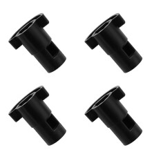 4X Blend Door Actuator Lever Shaft, Black Plastic, Compatible with 2005-2010 Jeep Commander Grand Cherokee 5143183AA