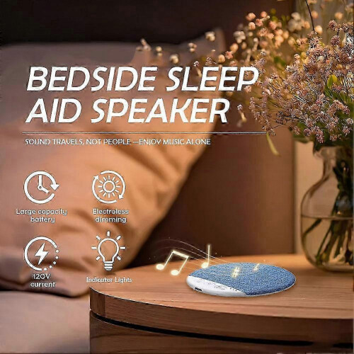 Bedroom Pillow Speaker Under Pillow Sound Machine with White Noise 1