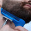 (Red)Facial Beard Shaping Trim Template Modeling Comb Hair Cutting Guide Tool Hot 5