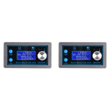 2X CNC Buck Boost Converter CC CV 0.5-30V 4A Adjustable Regulated Power Supply for Solar Battery Charging