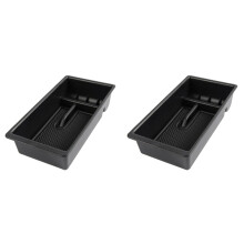 2X for Tacoma 2005 - 2015 Center Console Organizer Armrest Tray Storage Box