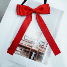 (RedStrap)Stylish Bow Tie Jewelry With Satin Ribbon For Adults And Teens Fashion Summer