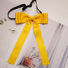 (YellowStrap)Stylish Bow Tie Jewelry With Satin Ribbon For Adults And Teens Fashion Summer