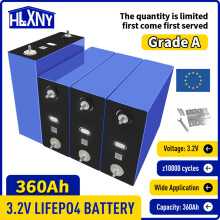Batterie LiFePO4 3.2V 320Ah, Grade A, Boîtier Aluminium, Pour Camping, Véhicules et Solaire