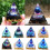 (9)Orgonite Chakra Energy Pyramid Aura Divination Yoga Meditation Craft Ornaments 6