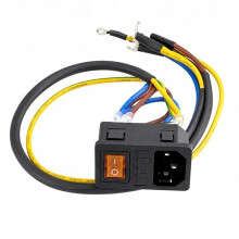 Soquete de Interruptor de Energia para  X2D Soquete de Interruptor de Energia de Alta Qualidade para Acessórios de Impressora 3D para Bambu