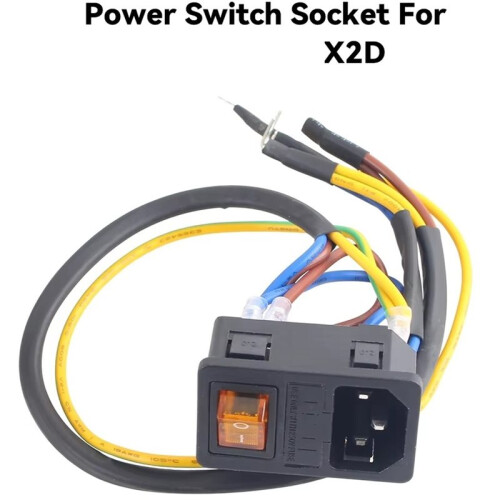 Power  Socket for  X2D High Quality Power  Socket for  X2D 3D Printer Accessories 1