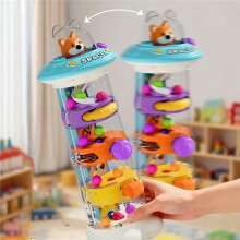 Montessori-Kugelfallturm-Spielzeug für Kinder - Fördert Feinmotorik und Logisches Denken